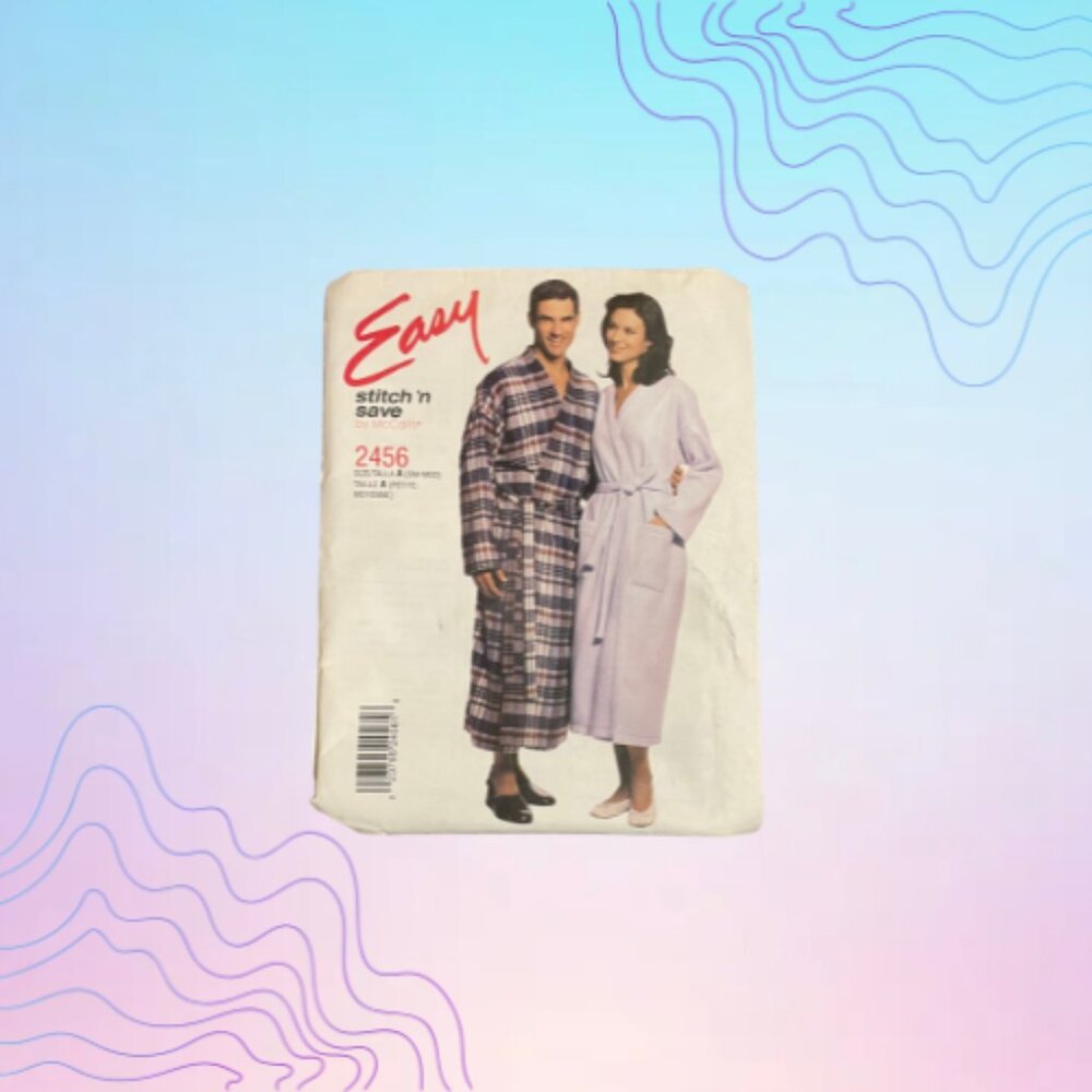 VINTAGE MCCALL'S Bathrobe Sewing Pattern